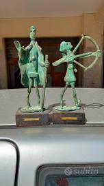 Franco d'Aspro, bronzetti.