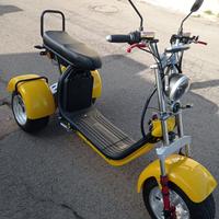 scooter elettrico a tre ruote non immatricolato