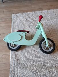 bicicletta legno vespa Janod