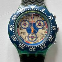 Swatch vintage scuba cronografo anni 90
