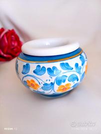 cache-pot caspò vasetto ceramica Caltagirone 