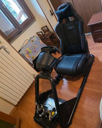 postazione di guida completa