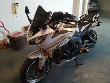yamaha fazer 800 bianco perlato.