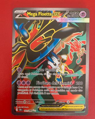 Mega floette carte pokémon