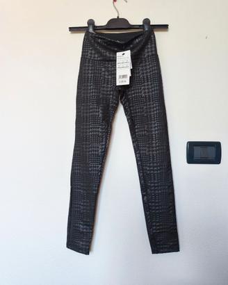 Leggings ragazza Calzedonia pied de poule nero