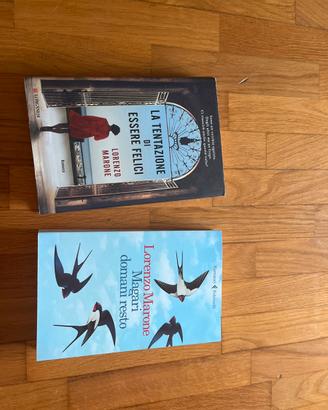 2 libri nuovi Marone da libreria La tentazione di