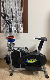 Cyclette Multifunzione Completa di Pesi e Pianale