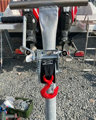 Carrello barca uso spiaggia