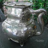 Caraffa-in-argento-epoca-liberty-tiffany