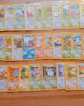 Pokemon Lotto Jungle Semicompleto