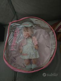 Bambola vintage con scatola Birimba Miglioratti
