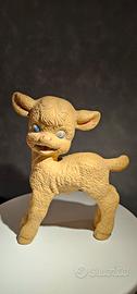 Giocattolo epoca vintage  agnello Rempel 
