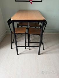 Set Tavolo Alto + 4 Sgabelli - (San Giovanni)