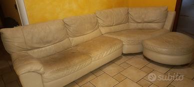 Divano in pelle 