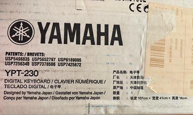 Tastiera YPT-230 DIGITAL KEYBOARD YAMAHA