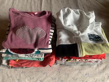 Lotto vestiti bimba 8-9 anni