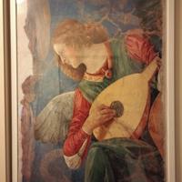 Poster Melozzo da Forli, Angelo che suona il liuto