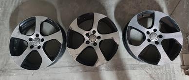 N. 3 Cerchi VW Golf 6 GTI 17"