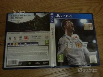 FIFA18 e FIFA17 per PS4