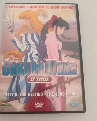 DVD originale del film anime Sakura Wars