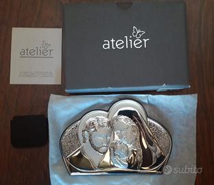 Atelier gioiello argento immagine Sacra Famiglia