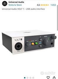 Scheda Audio Volt 1 Universal Audio