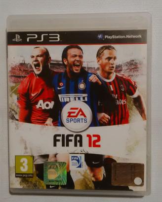Fifa 12 videogioco ps3 playstation 3 completo