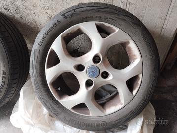 4 ruote estive con cerchi in lega Ford Fiesta 