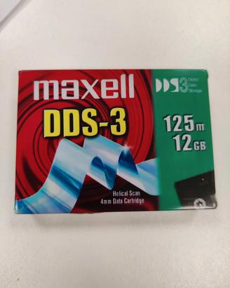 nastro magnetico Maxell DDS-3  sigillato