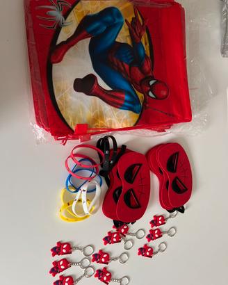 Set Compleanno Spidermen x10 bambini