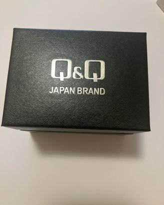 Orologio Q&Q World Time acciaio nero