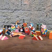 Gioco in Legno Pezzi del Circo