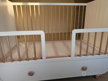 MYLLRA - Lettino con cassetto 60x120