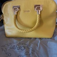 Borsa Liu Jo giallo oro con tracolla
