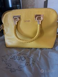 Borsa Liu Jo giallo oro con tracolla