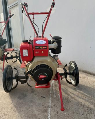 Motozappa diesel 11 cv serie pro 3+1