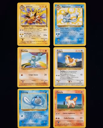 carte Pokemon Set Base ITA