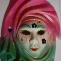 Maschere veneziane da appendere originali