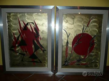 Coppia di Quadri Sage Vernis (Gino Falzon)