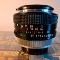 Canon Lens FD 55 mm. 1:1,2