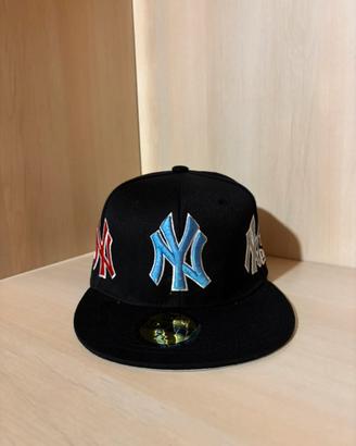 new era x supreme cap