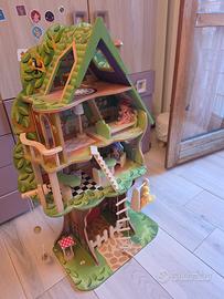 gioco casetta in legno fatine per bambina