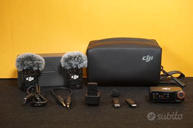 dji mic 2 + adattatore per mirrorless sony