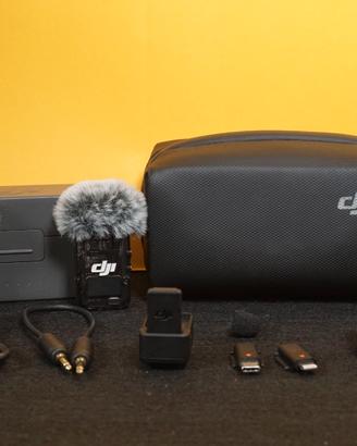 dji mic 2 + adattatore per mirrorless sony
