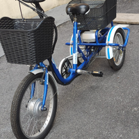 Bici elettrica a tre ruote