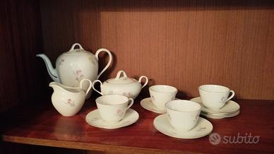 Servizio caffè porcellana vintage 