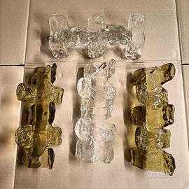 Vetri Murano ricambi per lampadari anni ’70