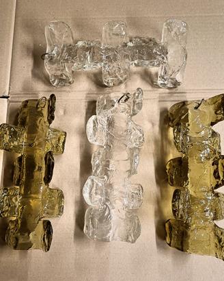 Vetri Murano ricambi per lampadari anni ’70