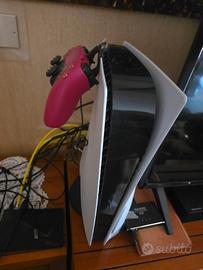 PS5 Fat (con lettore) usata pochissimo+2 pad+gt7