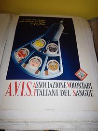 manifesto poster pubblicitario avis illustr. Romol